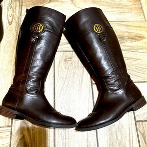 Tommy Hilfiger Wide-Calf Riding boots